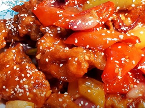 take out style sweet and sour chicken recipe